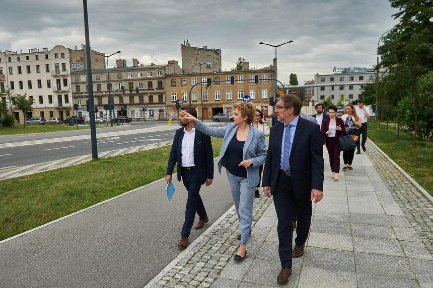 Aleja Scheiblerów. Nieruchomość zakupiona przez Vantage Development liczy ok. 6,4 tys. m kw. i znajduje się pomiędzy ulicami Tuwima i Targową oraz al. Scheiblerów. fot. Radosław Jóżwiak