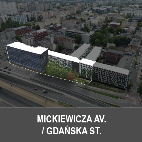 Mickiewicza/Wólczańska Street